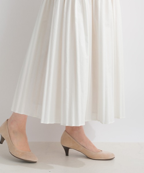 PICCIN(ピッチン)の「プリーツギャザースカート(スカート・レディース・ブラック/オフホワイト・M)」の16枚目の写真