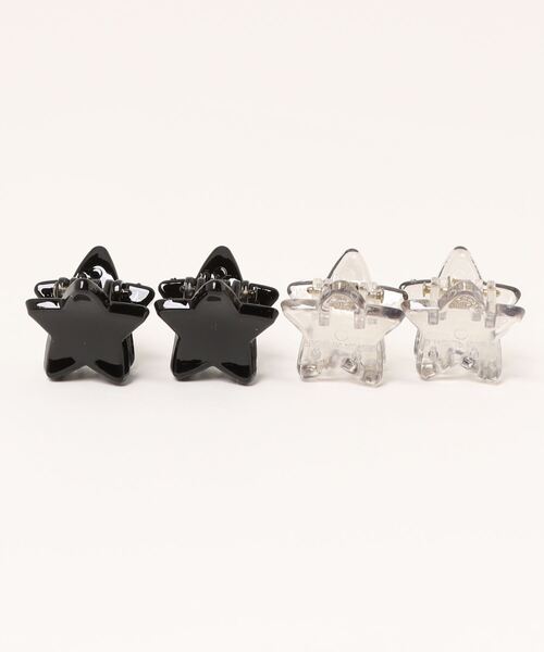 bibmilk(ビブミルク)の「BIBMILK STAR MINI CLIP - 4PCS(バレッタ/ヘアクリップ・キッズ・その他1/その他2/ホワイト系1/ブラック系1/ブラック系2/ブラック系3/ブラウン系1/ブラウン系2/ピンク系1/ピンク系2・ONE SIZE)」の3枚目の写真