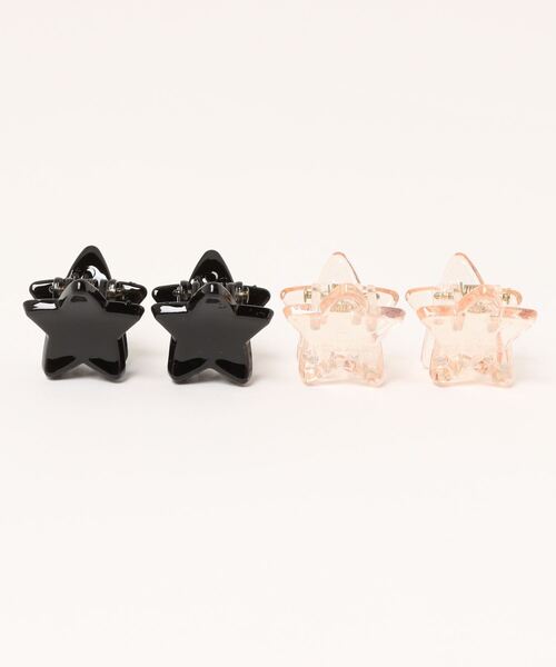 bibmilk(ビブミルク)の「BIBMILK STAR MINI CLIP - 4PCS(バレッタ/ヘアクリップ・キッズ・その他1/その他2/ホワイト系1/ブラック系1/ブラック系2/ブラック系3/ブラウン系1/ブラウン系2/ピンク系1/ピンク系2・ONE SIZE)」の4枚目の写真