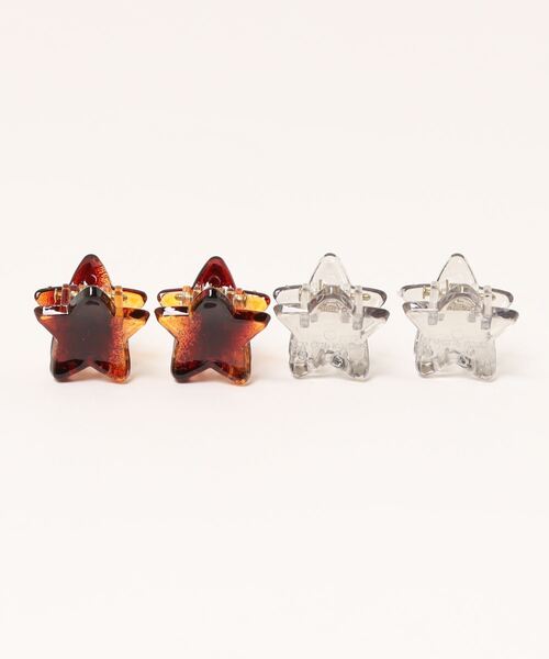 bibmilk(ビブミルク)の「BIBMILK STAR MINI CLIP - 4PCS(バレッタ/ヘアクリップ・キッズ・その他1/その他2/ホワイト系1/ブラック系1/ブラック系2/ブラック系3/ブラウン系1/ブラウン系2/ピンク系1/ピンク系2・ONE SIZE)」の6枚目の写真