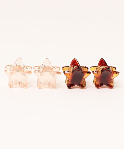 bibmilk(ビブミルク)の「BIBMILK STAR MINI CLIP - 4PCS(バレッタ/ヘアクリップ・キッズ・その他1/その他2/ホワイト系1/ブラック系1/ブラック系2/ブラック系3/ブラウン系1/ブラウン系2/ピンク系1/ピンク系2・ONE SIZE)」の7枚目の写真