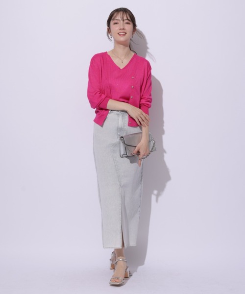 Apuweiser-riche（アプワイザーリッシェ）の「スパンコールニット