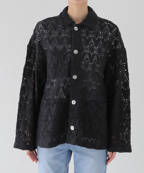 FRAMeWORK（フレームワーク）の「コットンレースカバーオール（カバーオール・レディース・ブラック・FREE）」の22枚目の写真