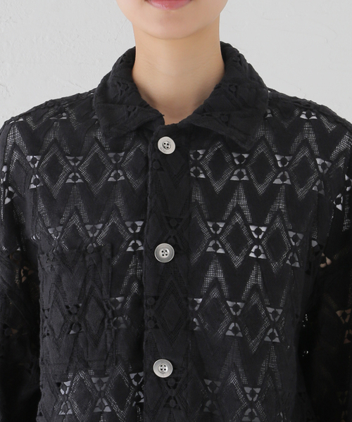 FRAMeWORK（フレームワーク）の「コットンレースカバーオール（カバーオール・レディース・ブラック・FREE）」の19枚目の写真