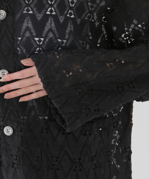 FRAMeWORK（フレームワーク）の「コットンレースカバーオール（カバーオール・レディース・ブラック・FREE）」の16枚目の写真