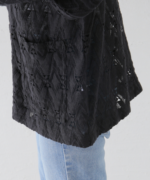 FRAMeWORK（フレームワーク）の「コットンレースカバーオール（カバーオール・レディース・ブラック・FREE）」の13枚目の写真
