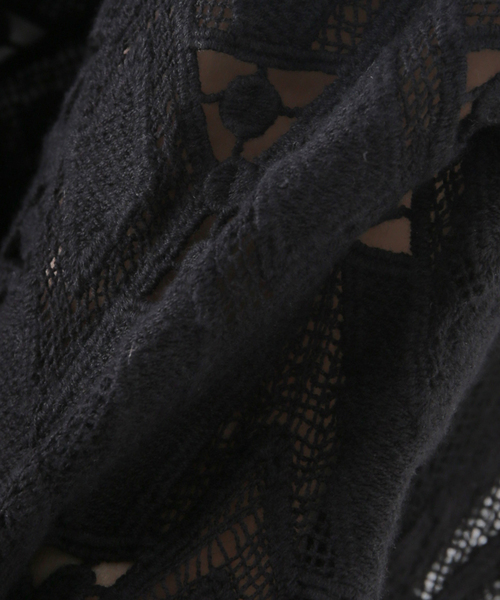 FRAMeWORK（フレームワーク）の「コットンレースカバーオール（カバーオール・レディース・ブラック・FREE）」の10枚目の写真