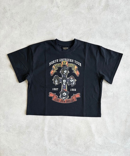 Life Support Products（ライフサポートプロダクツ）の「ロックプリントワイドTシャツ（80～150cm）（Tシャツ/カットソー・キッズ・グレー系その他2/ブラック系1/ブラック系3/ブラック系2/ホワイト系3/グレー系その他/ホワイト系1/ホワイト系2・80/90/95/100/110/120/130/140/150）」の10枚目の写真