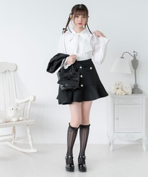 シンプルボウタイシャツブラウス #シワになりにくい