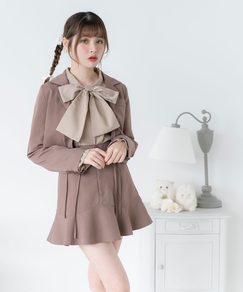 DearMyLoveRose(ディアマイラブローズ)の「シンプルボウタイシャツブラウス #シワになりにくい(シャツ/ブラウス・レディース・ホワイト/ブラック/グレー/ブラック系その他/ホワイト系その他/ベージュ・3L/LL/LARGE/MEDIUM)」の20枚目の写真