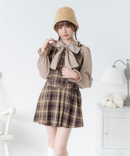 DearMyLoveRose(ディアマイラブローズ)の「シンプルボウタイシャツブラウス #シワになりにくい(シャツ/ブラウス・レディース・ホワイト/ブラック/グレー/ブラック系その他/ホワイト系その他/ベージュ・3L/LL/LARGE/MEDIUM)」の22枚目の写真