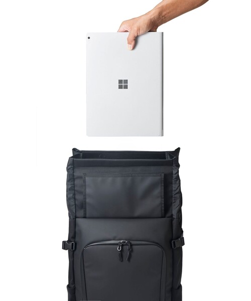 beruf baggage(ベルーフバゲッジ)の「【beruf baggage/ベルーフ バゲッジ】NOMAD 30DR バックパック(バックパック/リュック・メンズ・ブラック・FREE)」の14枚目の写真