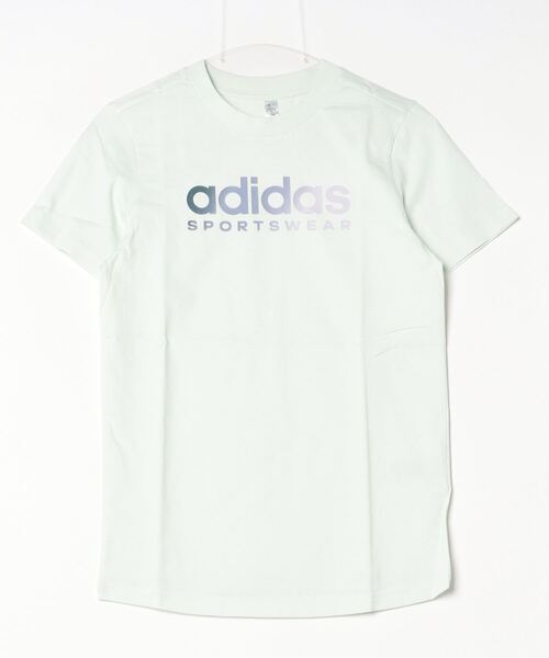 adidas リニアグラフィック Tシャツ ストライプ ボーダー adidas リニアグラフィック Tシャツ ストライプ ボーダー