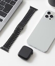 ステンレス製 Apple Watch Band スマートウォッチバンド【38/40/41/42/44/45/49mm対応】
