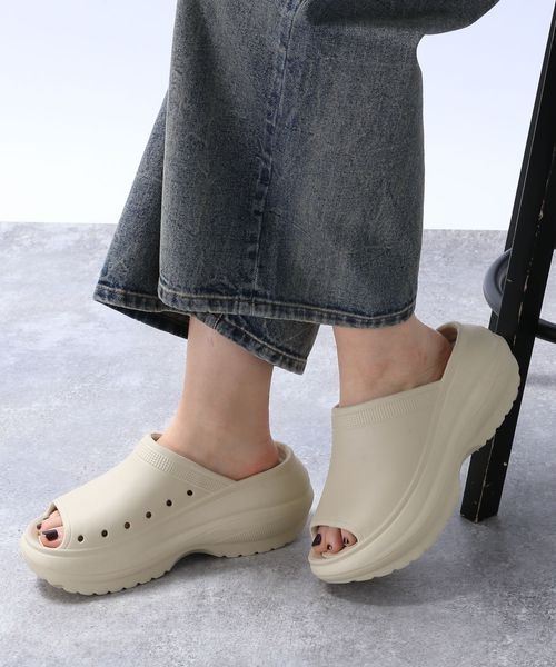 JEANASIS（ジーナシス）の「EVAボリュームソールサンダル/110921（サンダル・レディース・ブラック/オフホワイト・MEDIUM/LARGE）」の12枚目の写真