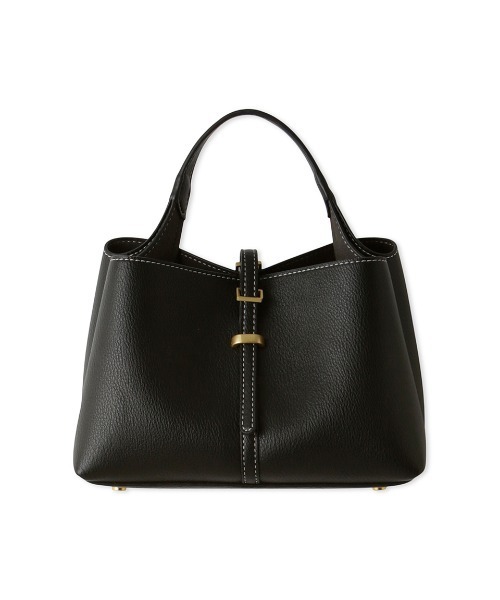 Mila Owen(ミラオーウェン)の「ワンハンドルミニトートバッグ(ショルダーバッグ・レディース・キャメル/アイボリー/ブラック/オレンジ・FREE)」の15枚目の写真