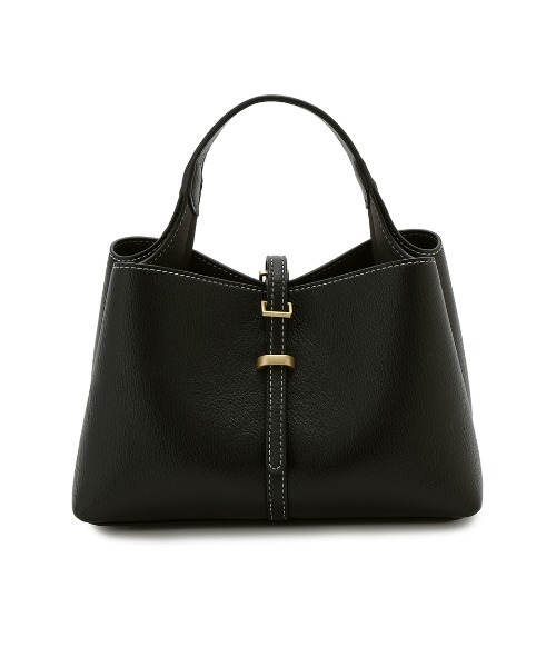 Mila Owen(ミラオーウェン)の「ワンハンドルミニトートバッグ(ショルダーバッグ・レディース・キャメル/アイボリー/ブラック/オレンジ・FREE)」の16枚目の写真