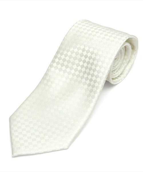 TOKYO SHIRTS（トウキョウシャツ）の「フォーマルネクタイ　礼装ネクタイ（ネクタイ・メンズ・シルバー系2/シルバー系3/シルバー系4/シルバー系5/シルバー系6/ホワイト系6/ホワイト系2/ホワイト系3/ホワイト系4/ホワイト系5・FREE）」の6枚目の写真