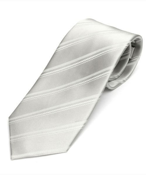 TOKYO SHIRTS（トウキョウシャツ）の「フォーマルネクタイ　礼装ネクタイ（ネクタイ・メンズ・シルバー系2/シルバー系3/シルバー系4/シルバー系5/シルバー系6/ホワイト系6/ホワイト系2/ホワイト系3/ホワイト系4/ホワイト系5・FREE）」の8枚目の写真