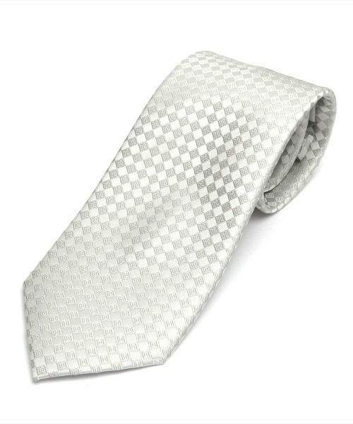 TOKYO SHIRTS（トウキョウシャツ）の「フォーマルネクタイ　礼装ネクタイ（ネクタイ・メンズ・シルバー系2/シルバー系3/シルバー系4/シルバー系5/シルバー系6/ホワイト系6/ホワイト系2/ホワイト系3/ホワイト系4/ホワイト系5・FREE）」の10枚目の写真