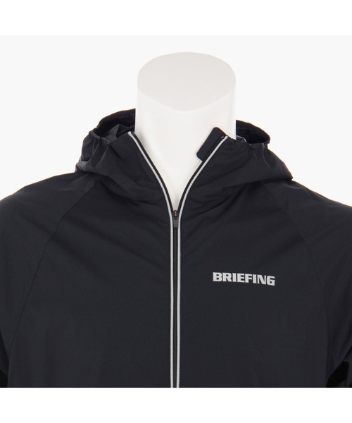 BRIEFING(ブリーフィング)の「MENS LIGHT WEIGHT STRETCH PACKABLE PARKA(テーラードジャケット・メンズ・ブラック/ネイビー・L/M)」の6枚目の写真