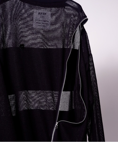 AFYF（エーエフワイエフ）の「AFYF EXTRA DRAGON ZIP T/ビッグシルエット エクストラ ドラゴンジップ Tシャツ（Tシャツ/カットソー・メンズ・ブラック系その他/グリーン系その他/ブラック系その他2・FREE）」の6枚目の写真