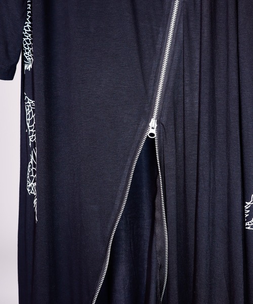 AFYF（エーエフワイエフ）の「AFYF EXTRA DRAGON ZIP T/ビッグシルエット エクストラ ドラゴンジップ Tシャツ（Tシャツ/カットソー・メンズ・ブラック系その他/グリーン系その他/ブラック系その他2・FREE）」の13枚目の写真