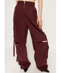 SLY | KNEE ZIP CARGO PT ニー ジップ カーゴ パンツ(カーゴパンツ)