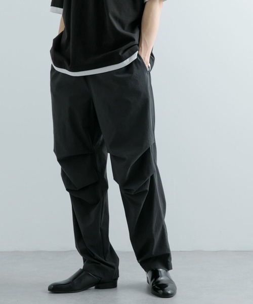 SENSE OF PLACE by URBAN RESEARCH（センスオブプレイスバイアーバンリサーチ）の「トラックスラックスパンツ（スラックス・メンズ・チャコールグレー/ライトグレー・MEDIUM/LARGE）」の9枚目の写真