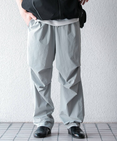 SENSE OF PLACE by URBAN RESEARCH（センスオブプレイスバイアーバンリサーチ）の「トラックスラックスパンツ（スラックス・メンズ・チャコールグレー/ライトグレー・MEDIUM/LARGE）」の13枚目の写真