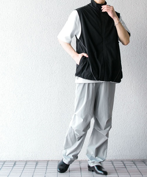 SENSE OF PLACE by URBAN RESEARCH（センスオブプレイスバイアーバンリサーチ）の「トラックスラックスパンツ（スラックス・メンズ・チャコールグレー/ライトグレー・MEDIUM/LARGE）」の20枚目の写真