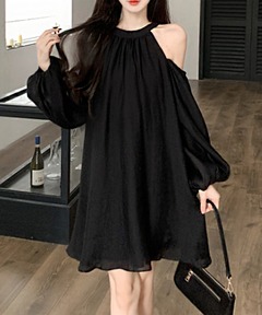 セール】シアードッキングレザーキャミワンピース（ワンピース