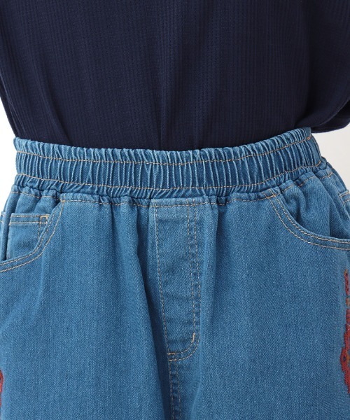 チチカカ(チチカカ)の「デニムバギーパンツ(デニムパンツ・レディース・ブルー/ブラック・MEDIUM/LARGE)」の10枚目の写真