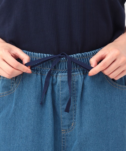 チチカカ(チチカカ)の「デニムバギーパンツ(デニムパンツ・レディース・ブルー/ブラック・MEDIUM/LARGE)」の11枚目の写真