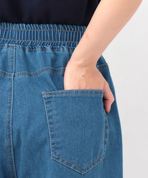チチカカ(チチカカ)の「デニムバギーパンツ(デニムパンツ・レディース・ブルー/ブラック・MEDIUM/LARGE)」の14枚目の写真
