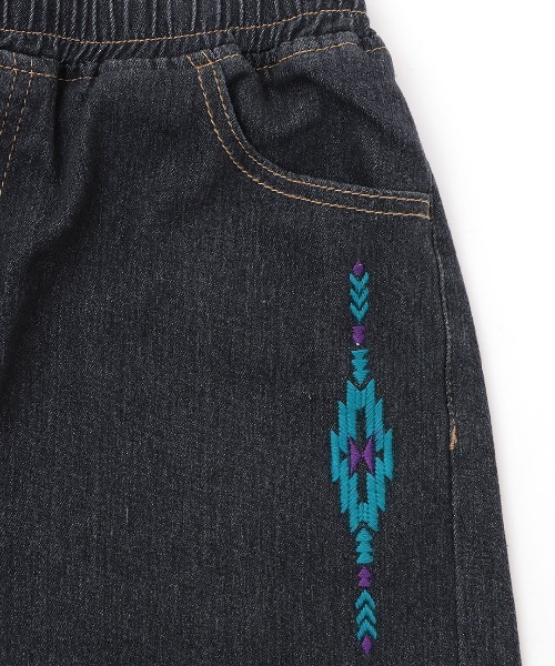 チチカカ(チチカカ)の「デニムバギーパンツ(デニムパンツ・レディース・ブルー/ブラック・MEDIUM/LARGE)」の15枚目の写真