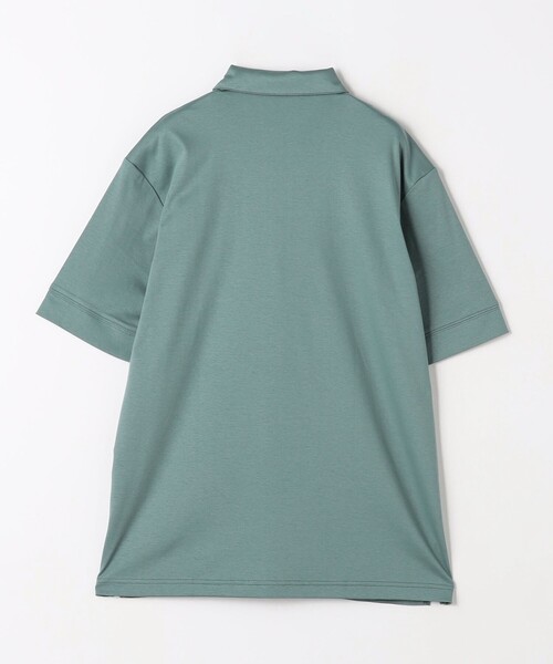 green label relaxing(グリーンレーベルリラクシング)の「【WEB限定】JUSTFIT エアリー ソフト ポロシャツ(ポロシャツ・メンズ・ホワイト/ブラック/ネイビー/ターコイズブルー・S/M/L/XL)」の13枚目の写真
