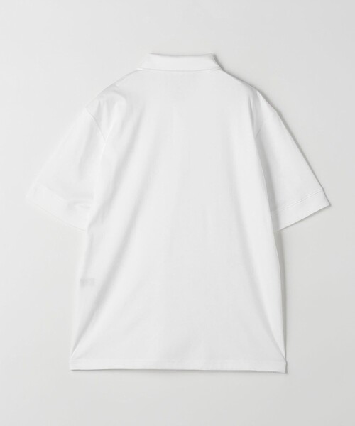 green label relaxing(グリーンレーベルリラクシング)の「【WEB限定】JUSTFIT エアリー ソフト ポロシャツ(ポロシャツ・メンズ・ホワイト/ブラック/ネイビー/ターコイズブルー・S/M/L/XL)」の17枚目の写真