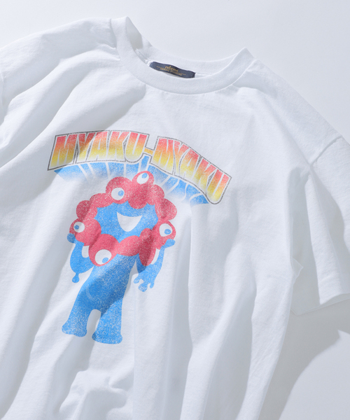 【MYAKUMYAKU×relume】別注Bootleg Rock Tee MYAKUMYAKU×relume】別注Bootleg Rock Tee - メルカリ