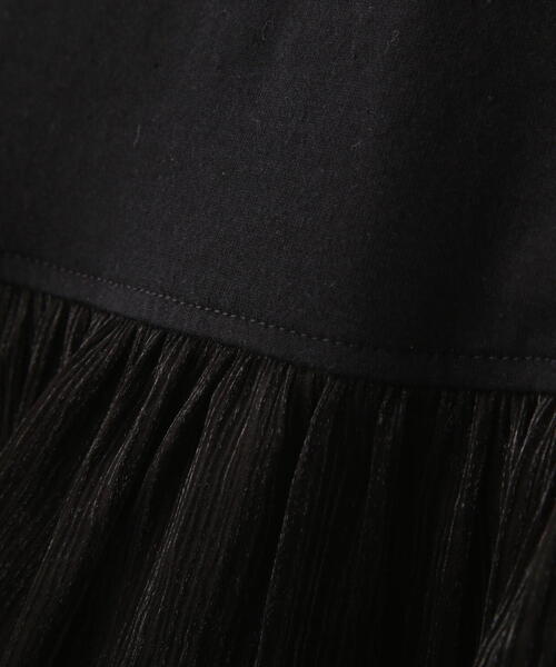 FREE'S MART（フリーズマート）の「ラウンドフリルデザインＴシャツ（Tシャツ/カットソー・レディース・グレー/ブラック/ホワイト・FREE）」の12枚目の写真