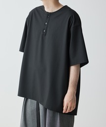 【ZOZO限定】ルーズシルエット シャツ地 ヘンリーネックシャツ / セットアップ / ユニセックス 《Made by ZOZO》