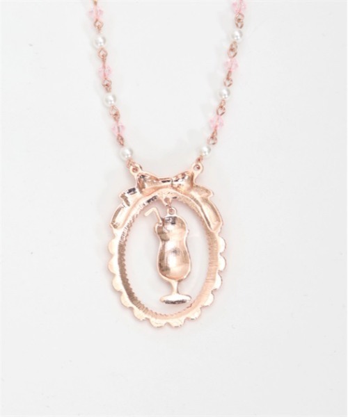 axes femme POETIQUE（アクシーズファムポエティック）の「クリームソーダネックレス（ネックレス・レディース・グリーン/ピンク・FREE）」の19枚目の写真