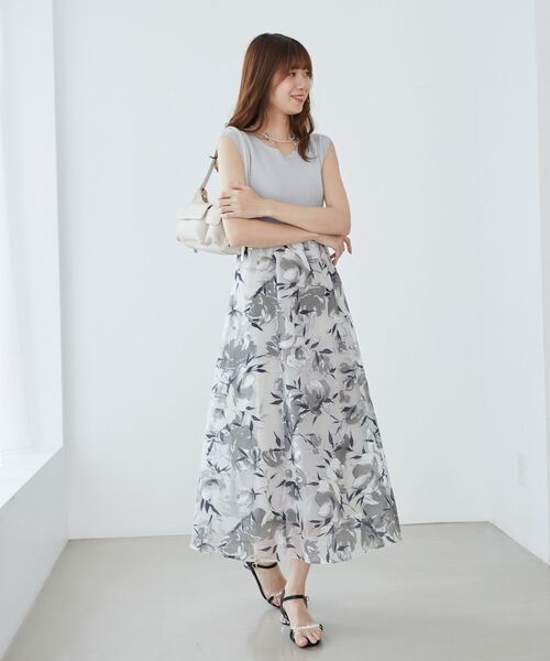 MAJESTIC LEGON(マジェスティックレゴン)の「【WEB限定アイテム】レースアップノースリドッキングワンピ(ワンピース・レディース・ピンク/グレー/オフホワイト・X-SMALL/SMALL/MEDIUM)」の14枚目の写真