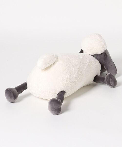 ひつじのショーン(ヒツジノショーン)の「【公式】ひつじのショーン モチハグ 抱き枕(クッション/クッションカバー・レディース・ホワイト系その他・FREE)」の4枚目の写真