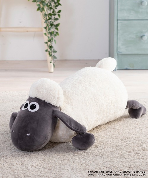 ひつじのショーン(ヒツジノショーン)の「【公式】ひつじのショーン モチハグ 抱き枕(クッション/クッションカバー・レディース・ホワイト系その他・FREE)」の10枚目の写真