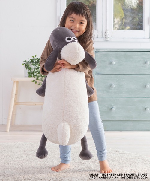 ひつじのショーン(ヒツジノショーン)の「【公式】ひつじのショーン モチハグ 抱き枕(クッション/クッションカバー・レディース・ホワイト系その他・FREE)」の11枚目の写真