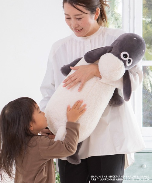 ひつじのショーン(ヒツジノショーン)の「【公式】ひつじのショーン モチハグ 抱き枕(クッション/クッションカバー・レディース・ホワイト系その他・FREE)」の12枚目の写真