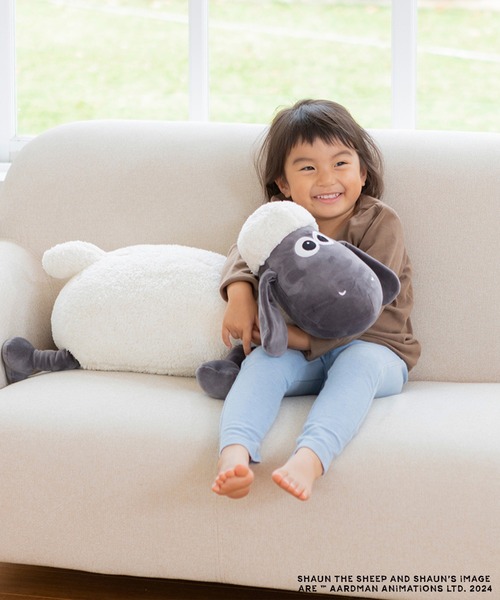 ひつじのショーン(ヒツジノショーン)の「【公式】ひつじのショーン モチハグ 抱き枕(クッション/クッションカバー・レディース・ホワイト系その他・FREE)」の14枚目の写真