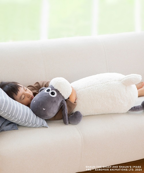 ひつじのショーン(ヒツジノショーン)の「【公式】ひつじのショーン モチハグ 抱き枕(クッション/クッションカバー・レディース・ホワイト系その他・FREE)」の15枚目の写真