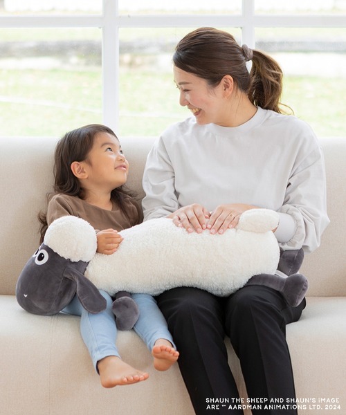 ひつじのショーン(ヒツジノショーン)の「【公式】ひつじのショーン モチハグ 抱き枕(クッション/クッションカバー・レディース・ホワイト系その他・FREE)」の16枚目の写真